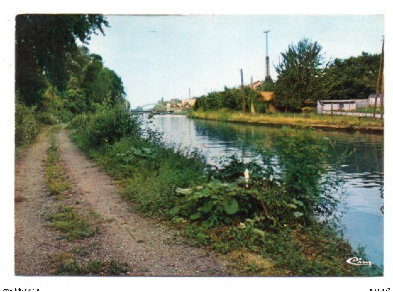 GF (59) 603, Marcoing, Combier 59377 297 0318, Le Canal De St-Quentin - Marcoing