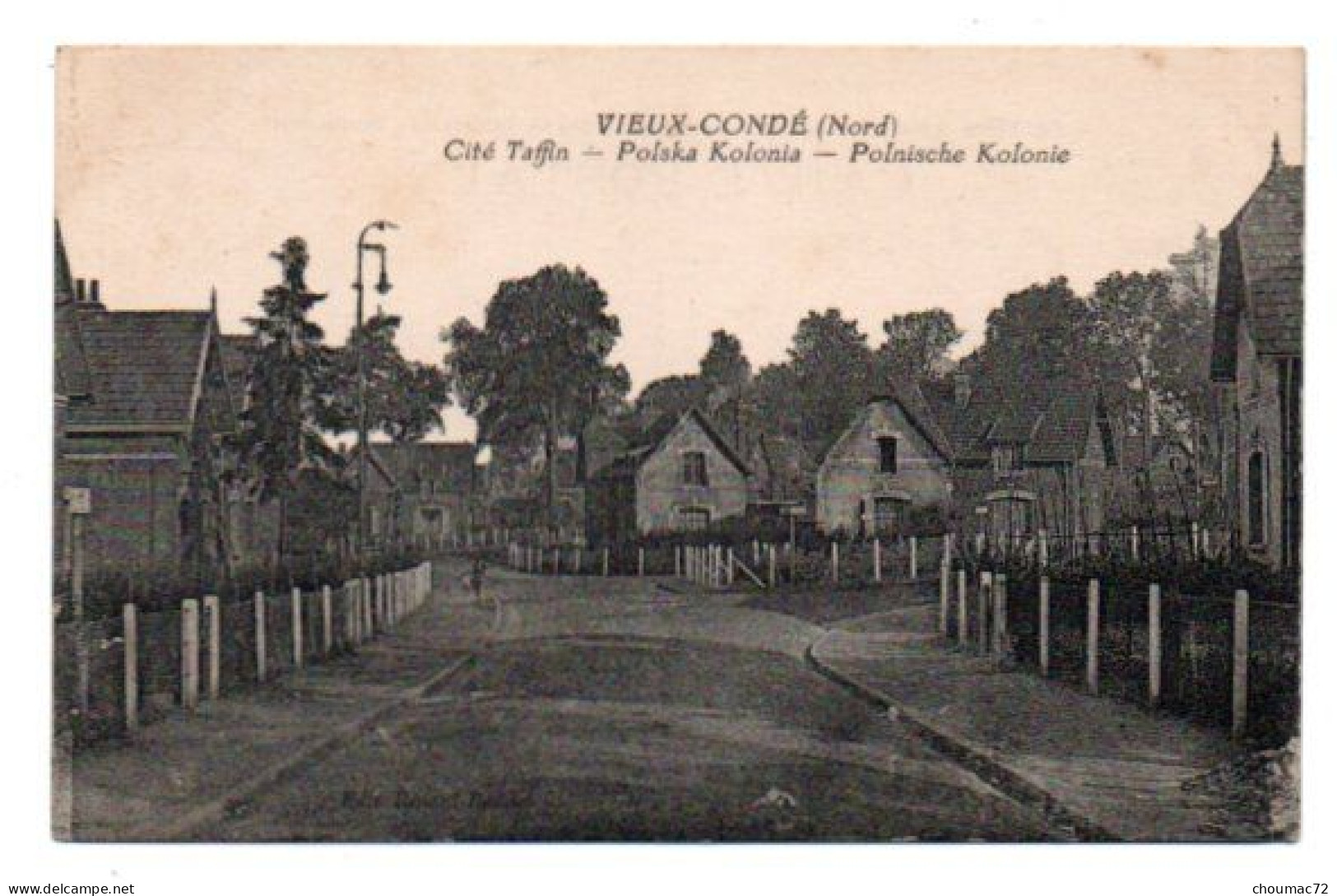 (59) 589, Vieux-Condé, Renaud Baudet, Cité Taffin, Polska Colonia, Polnische Kolonie - Vieux Conde