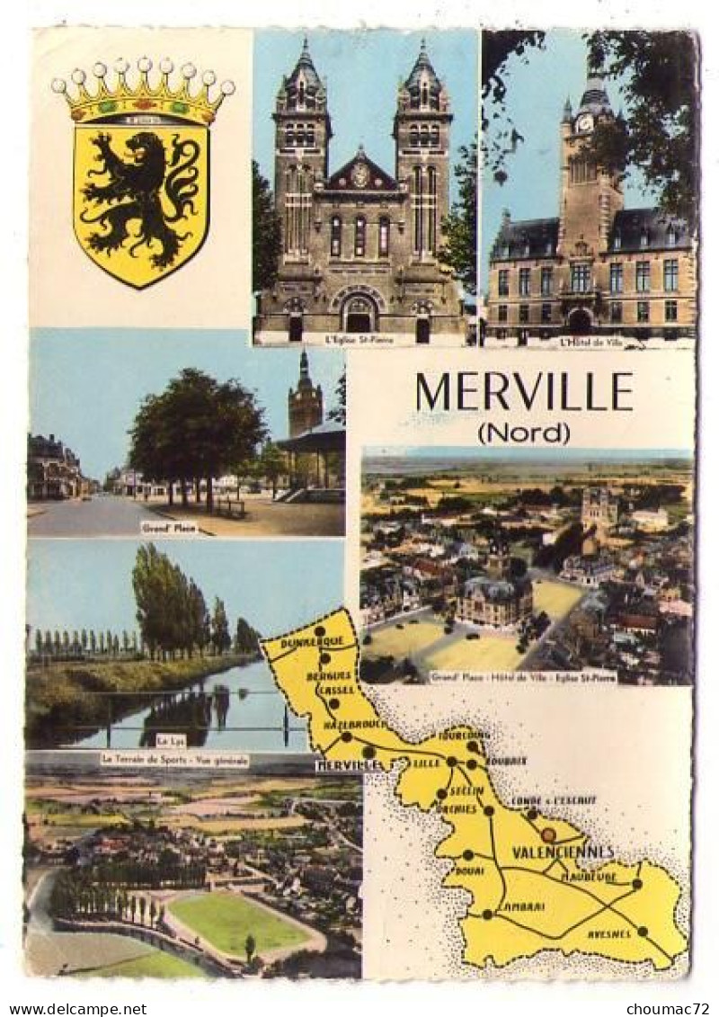 GF (59) 320, Merville, Combier 6 Bis C, Multivues - Merville