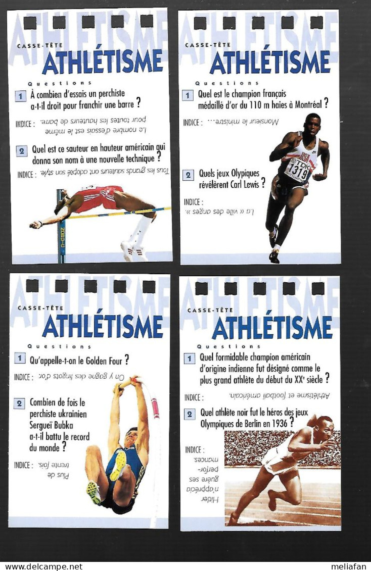 W709 - CASSE TETE SHELL - JESSE OWENS - SERGUEI BUBKA - FLORENCE GRIFFITH JOYNER - CARL LEWIS - Athletics