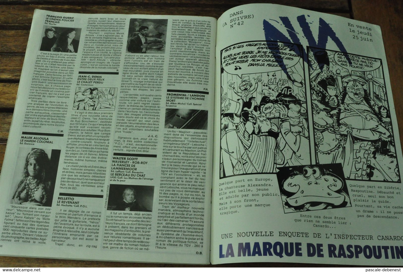 BD "A Suivre 41" De Juin 1981 - A Suivre