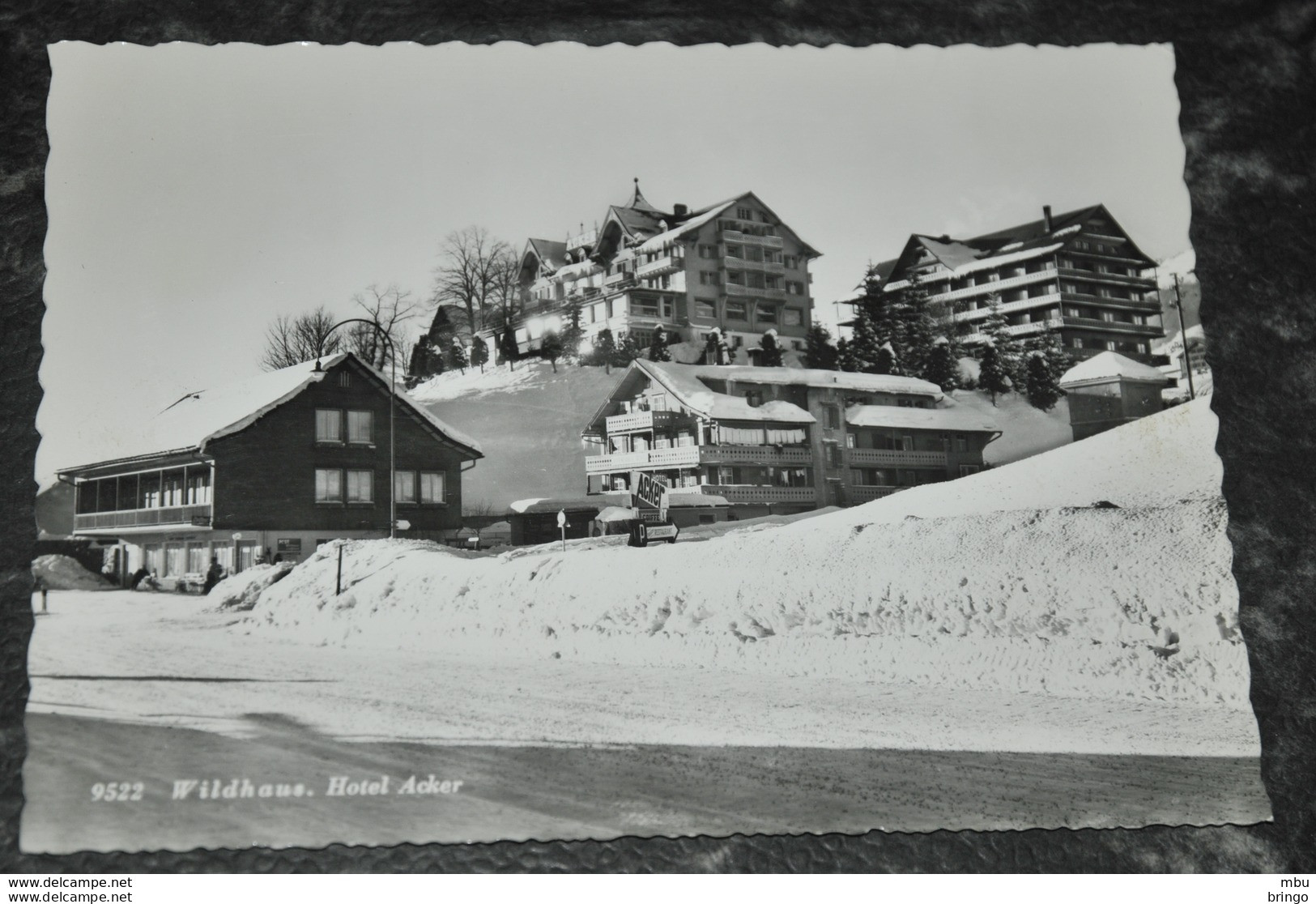 A1163   Wildhaus  Hotel Acker - Wil