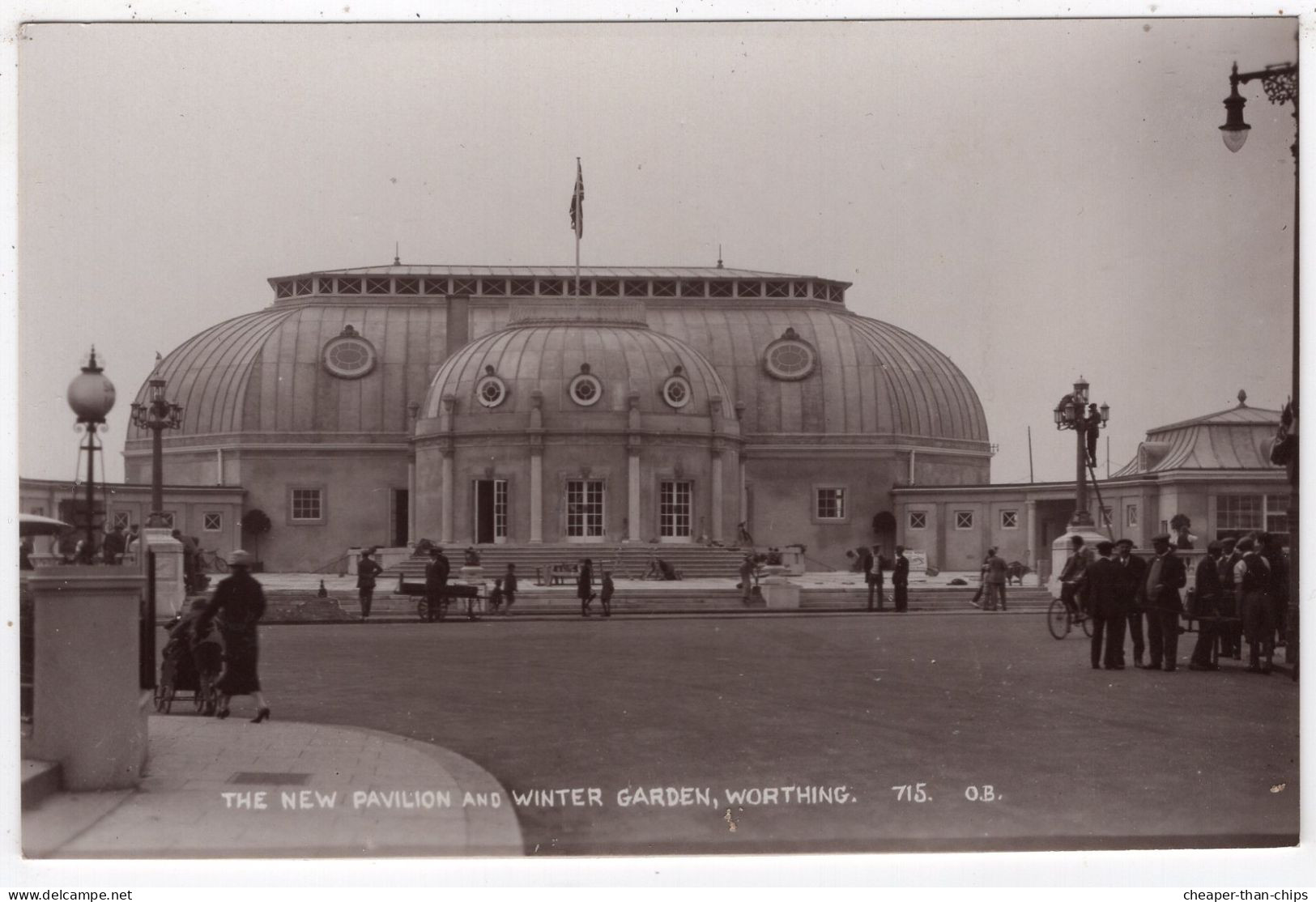 WORTHING - The New Pavilion And Winter Garden - Photographic Card - Worthing