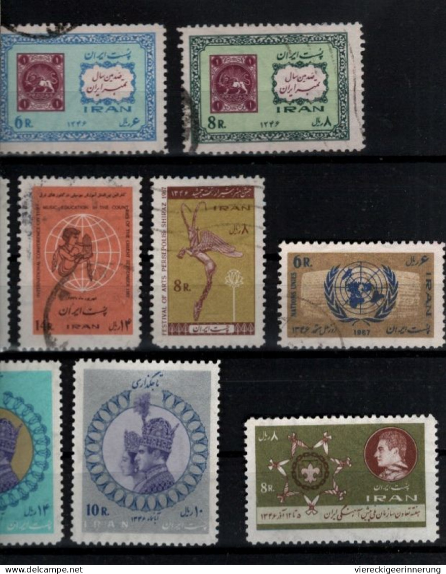 ! 1967 Lot Of 26 Stamps From Persia, Persien, Iran - Iran