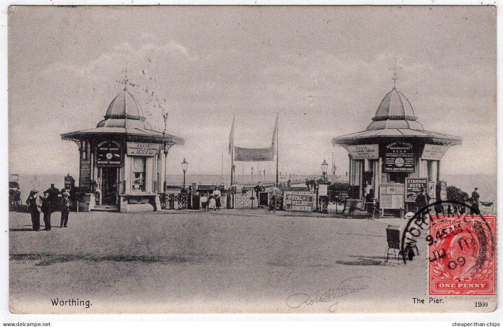 WORTHING - The Pier - Victoria Series 1260 - Worthing