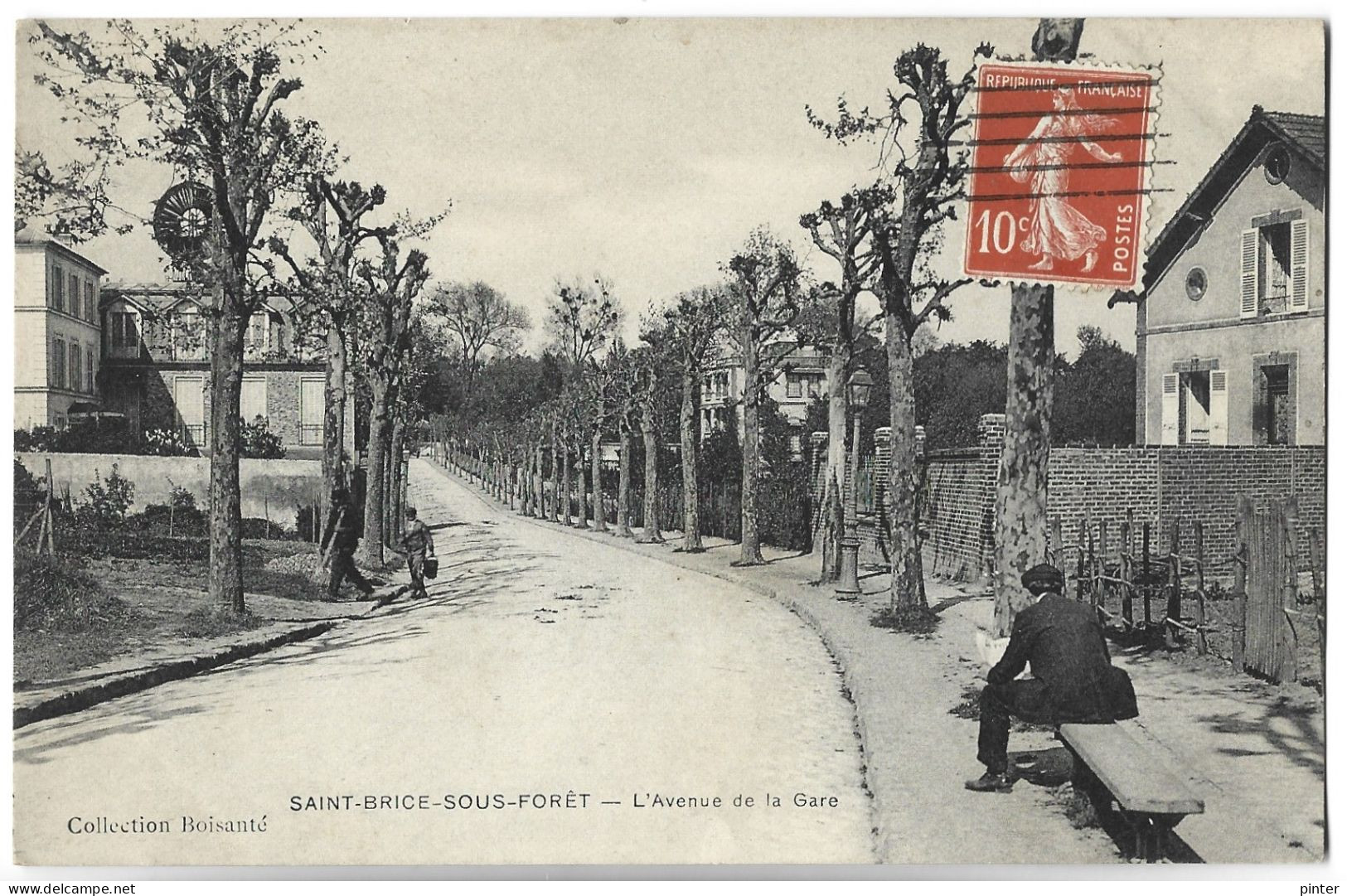 SAINT BRICE SOUS FORET - L'avenue De La Gare - Saint-Brice-sous-Forêt