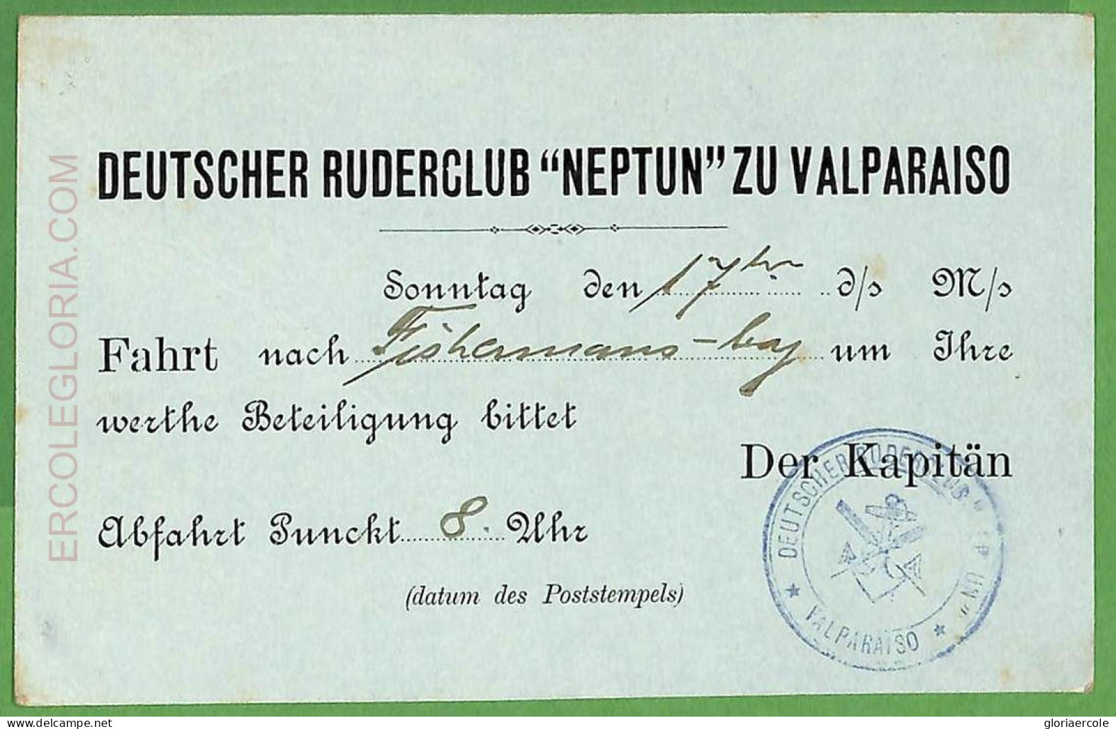 Af3708 - GERMANY - POSTAL HISTORY - CARD -  ROWING Canoes - Canoe