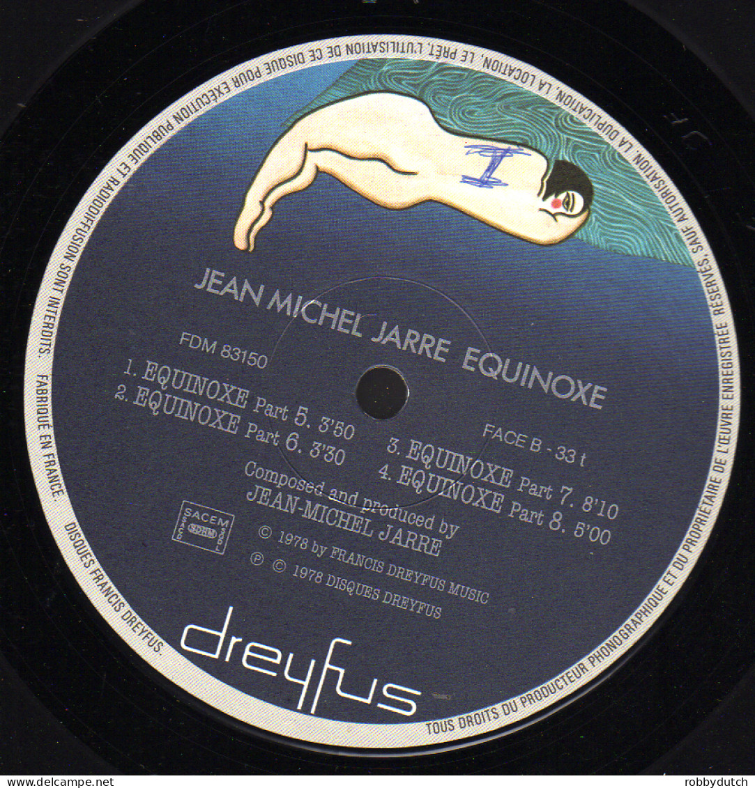 * LP *  JEAN-MICHEL JARRE - EQUINOXE (France 1978 EX-) - Strumentali