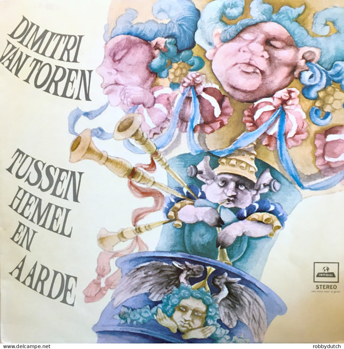 * LP *  DIMITRI VAN TOREN - TUSSEN HEMEL EN AARDE (Holland 1968) - Andere - Nederlandstalig