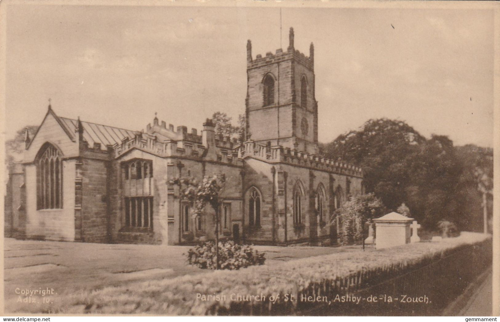 ASHBY DE LA ZOUCH - PARISH CHURCH OF ST HELEN - Sonstige & Ohne Zuordnung