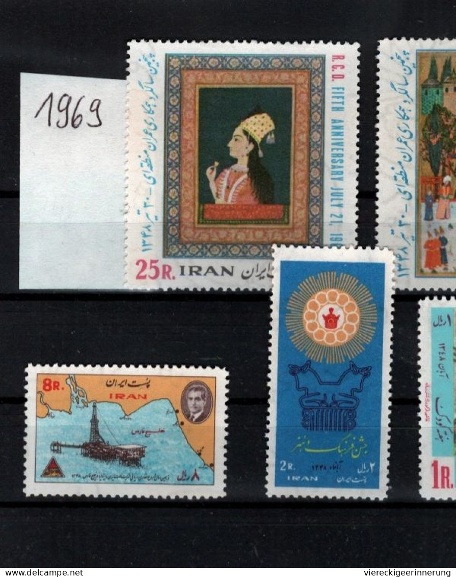 ! 1969-1970 Lot Of 28 Stamps From Persia, Persien, Iran - Iran