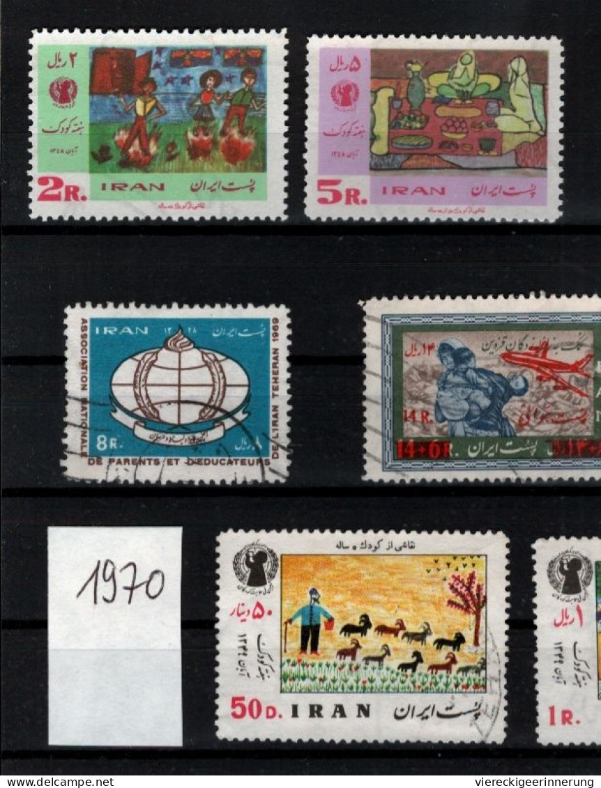 ! 1969-1970 Lot Of 28 Stamps From Persia, Persien, Iran - Irán
