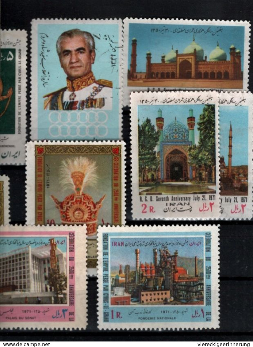! 1971 Lot Of 27 Stamps From Persia, Persien, Iran - Iran