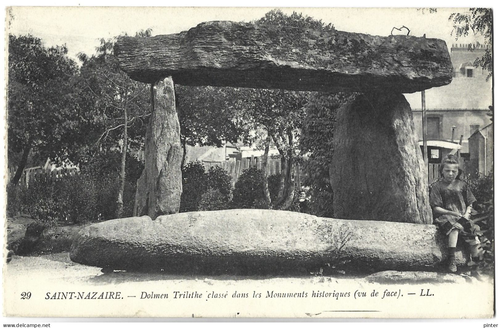 DOLMEN Trilithe - SAINT NAZAIRE - Dolmen & Menhirs