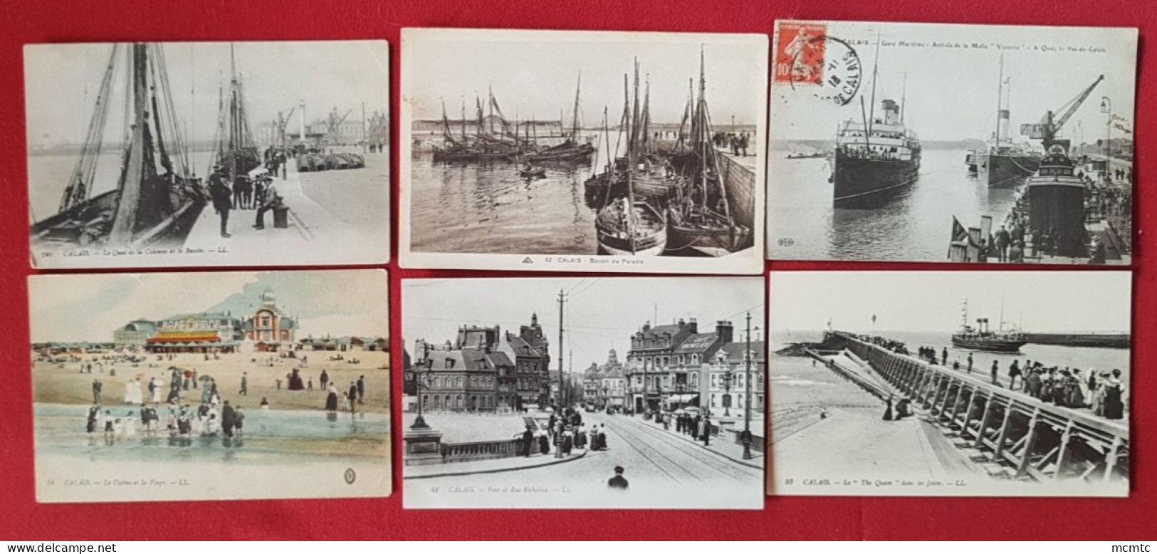 21 Cartes - Calais  -( 62. Pas-de-Calais) - Calais