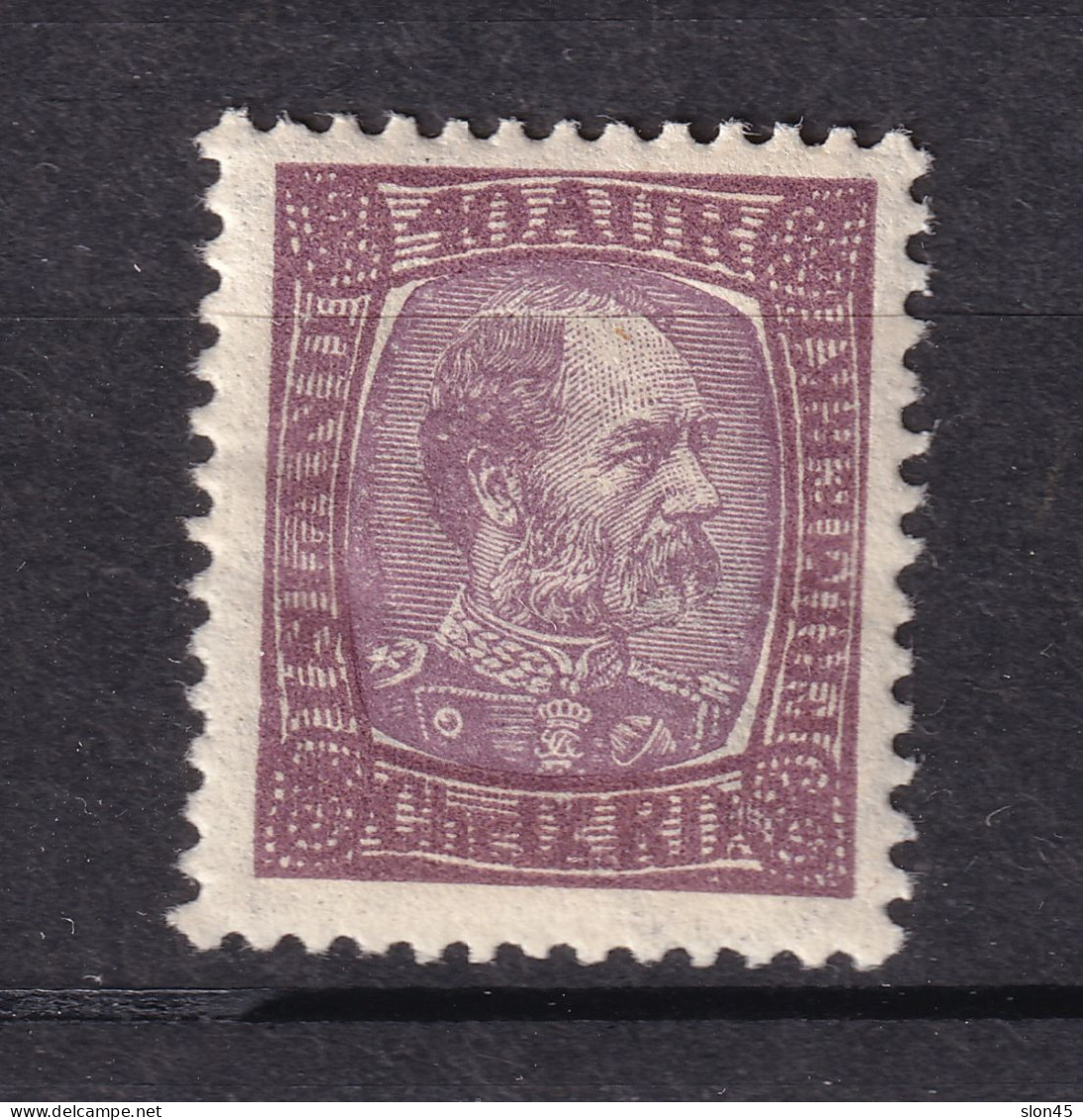 Iceland 1902 King Christian IX 40a MNH 15577 - Unused Stamps