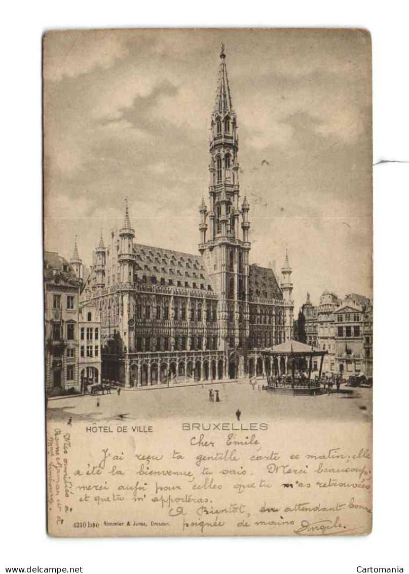 Bruxelles - Hôtel De Ville - Brussel (Stad)