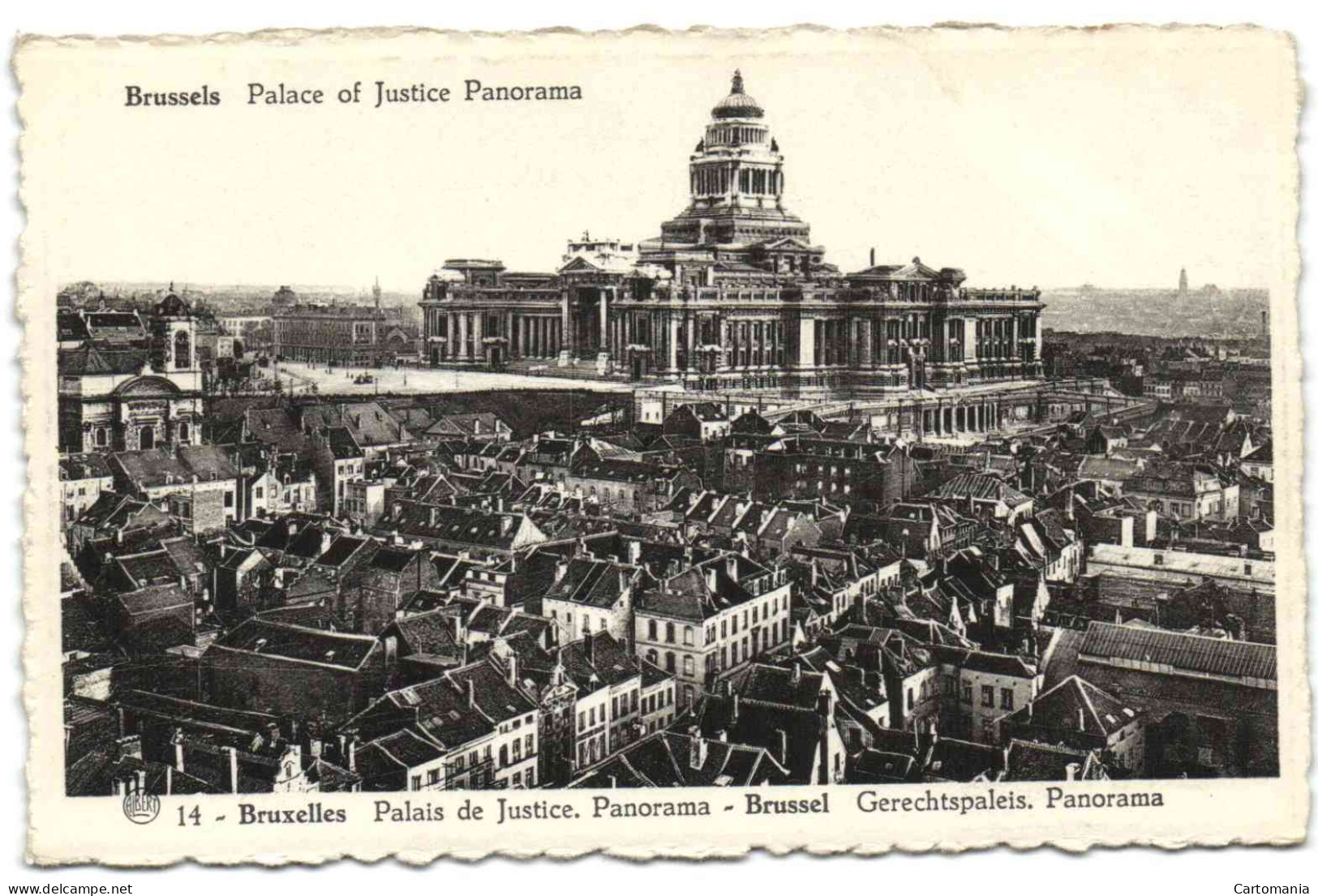 Bruxelles - Palais De Justice - Panorama - Brüssel (Stadt)