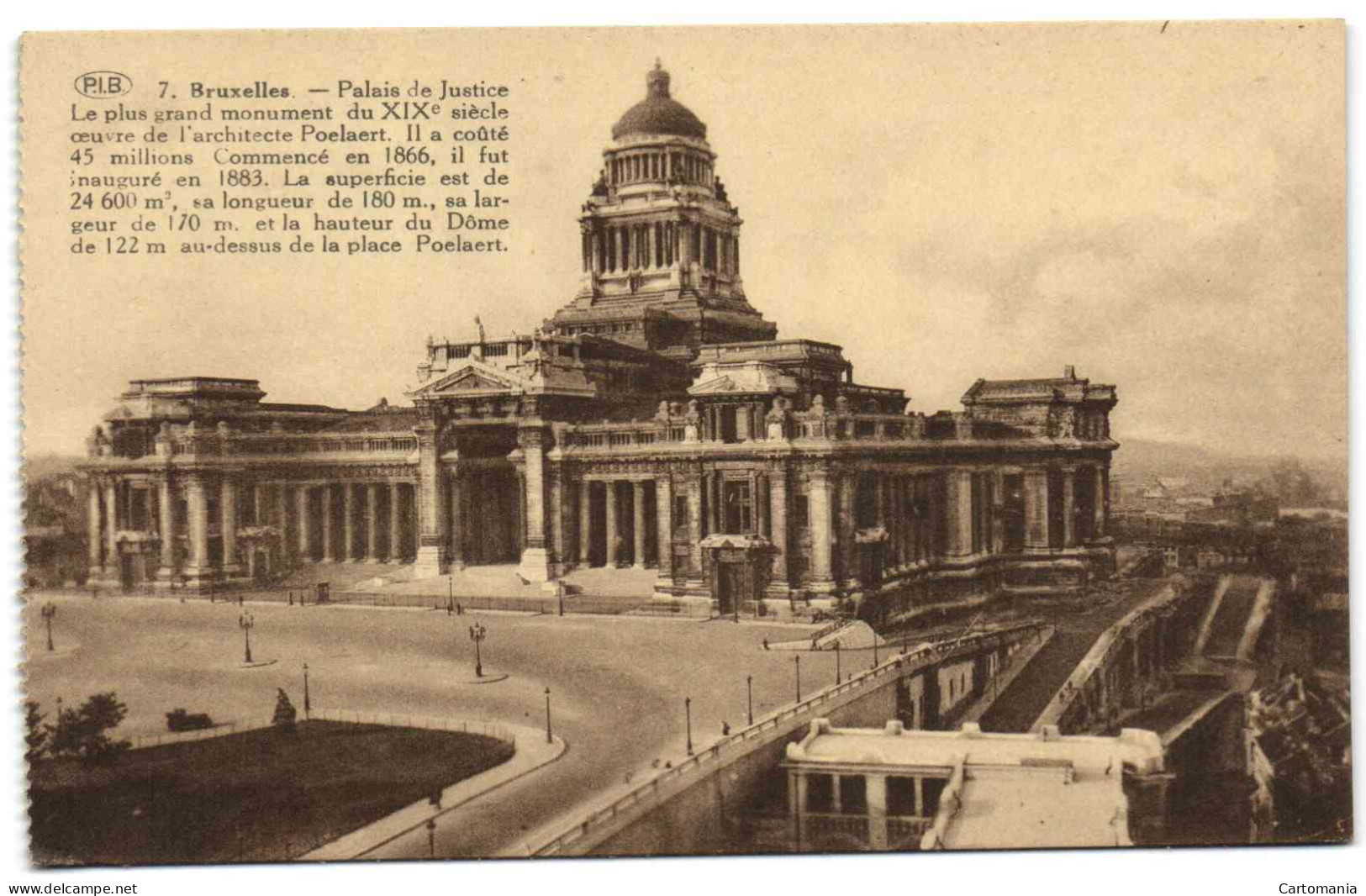 Bruxelles - Palais De Justice - Brussel (Stad)