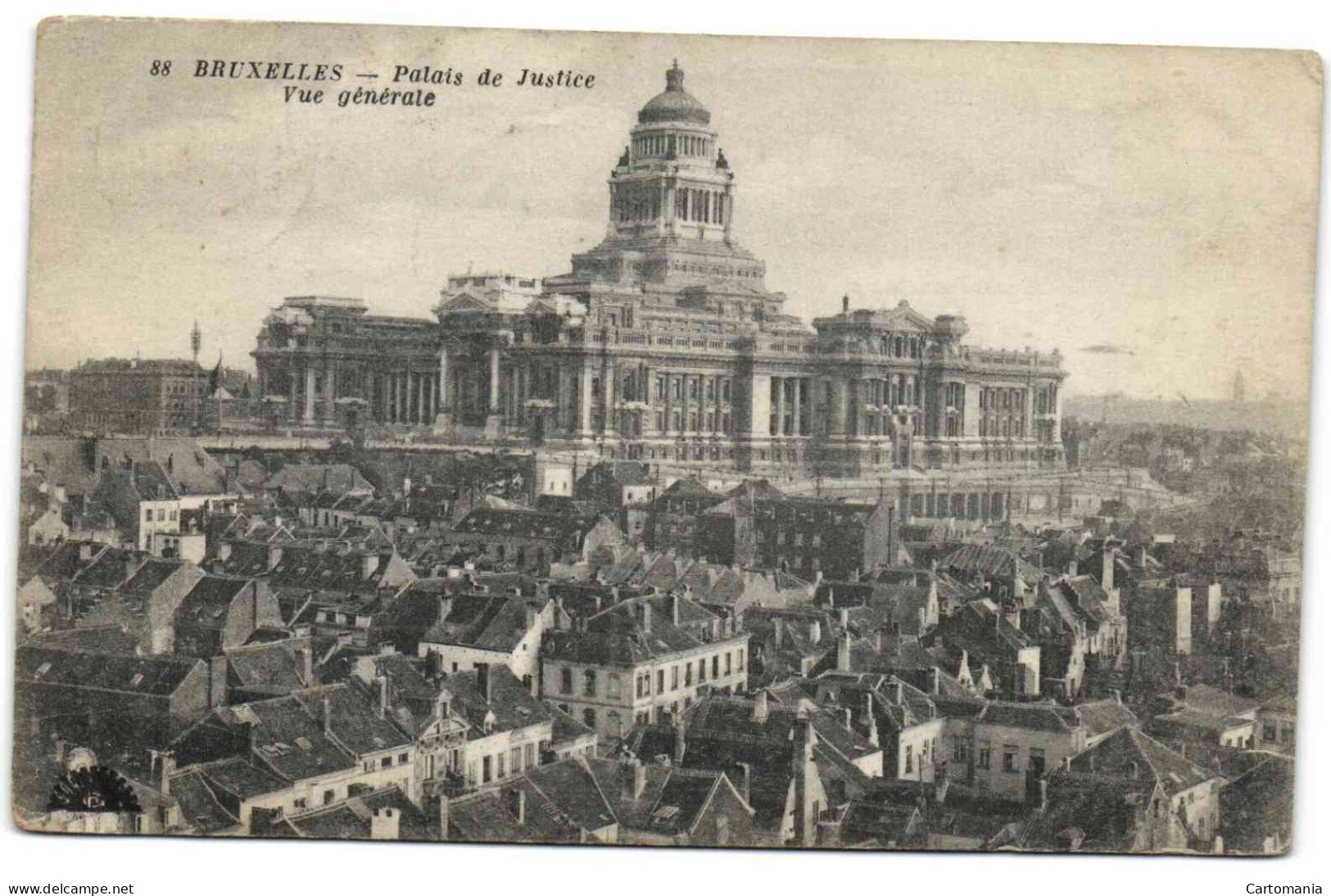 Bruxelles - Palais De Justice - Vue Générale - Brussel (Stad)