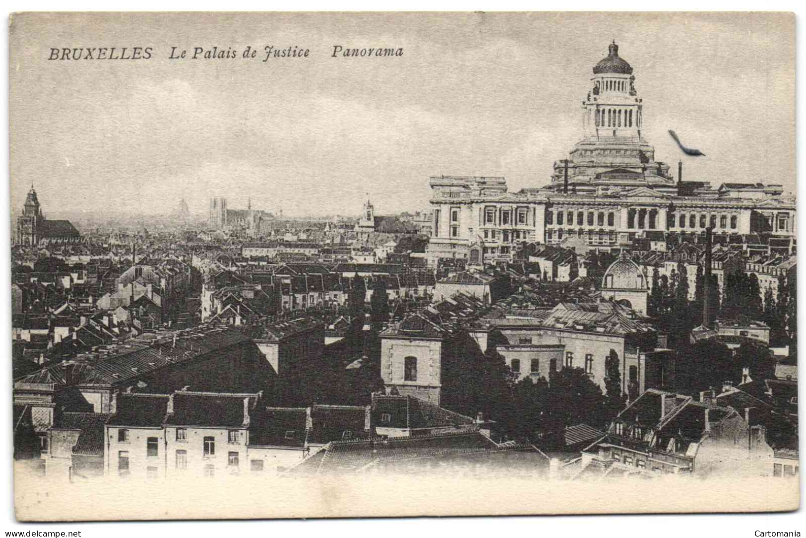 Bruxelles - Palais De Justice - Panorama - Brussel (Stad)