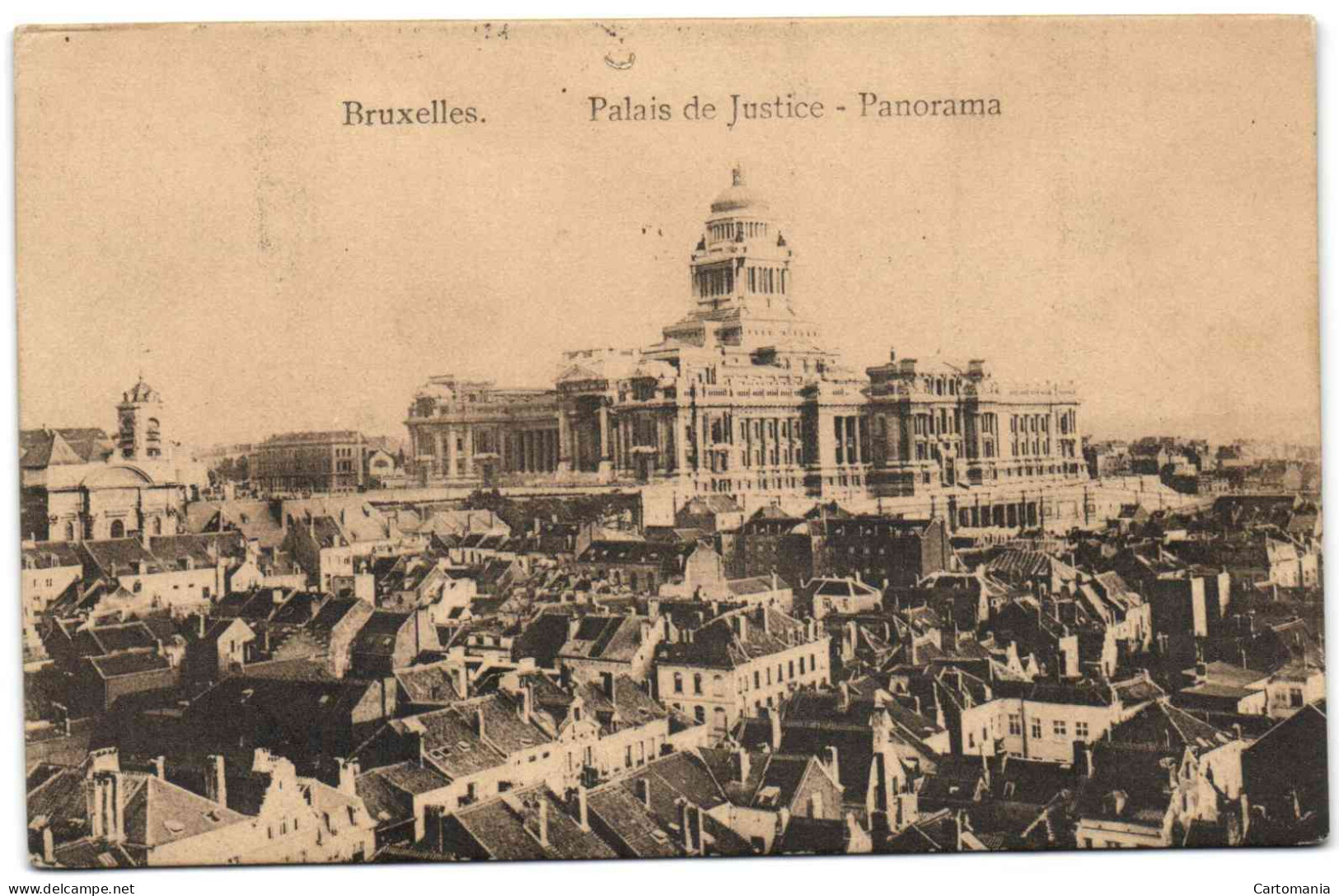 Bruxelles - Palais De Justice - Panorama - Brussel (Stad)