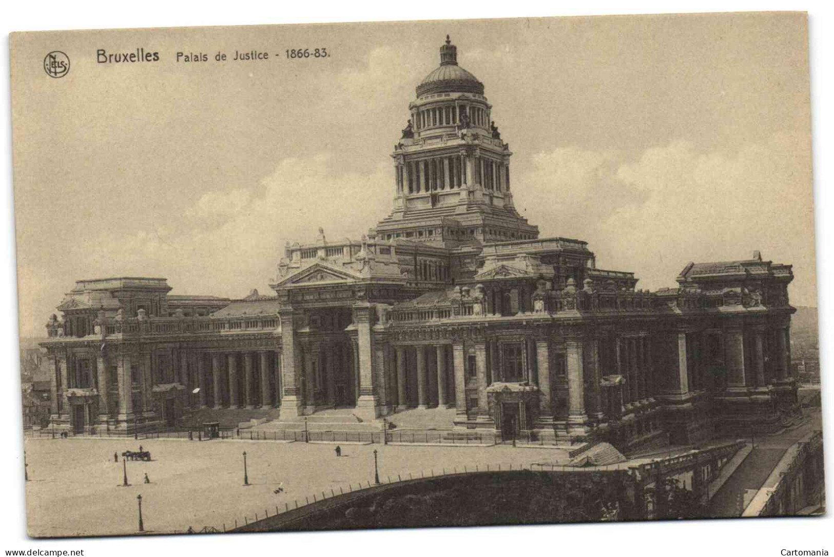 Bruxelles - Palais De Justice - 1866-83 - Brussel (Stad)
