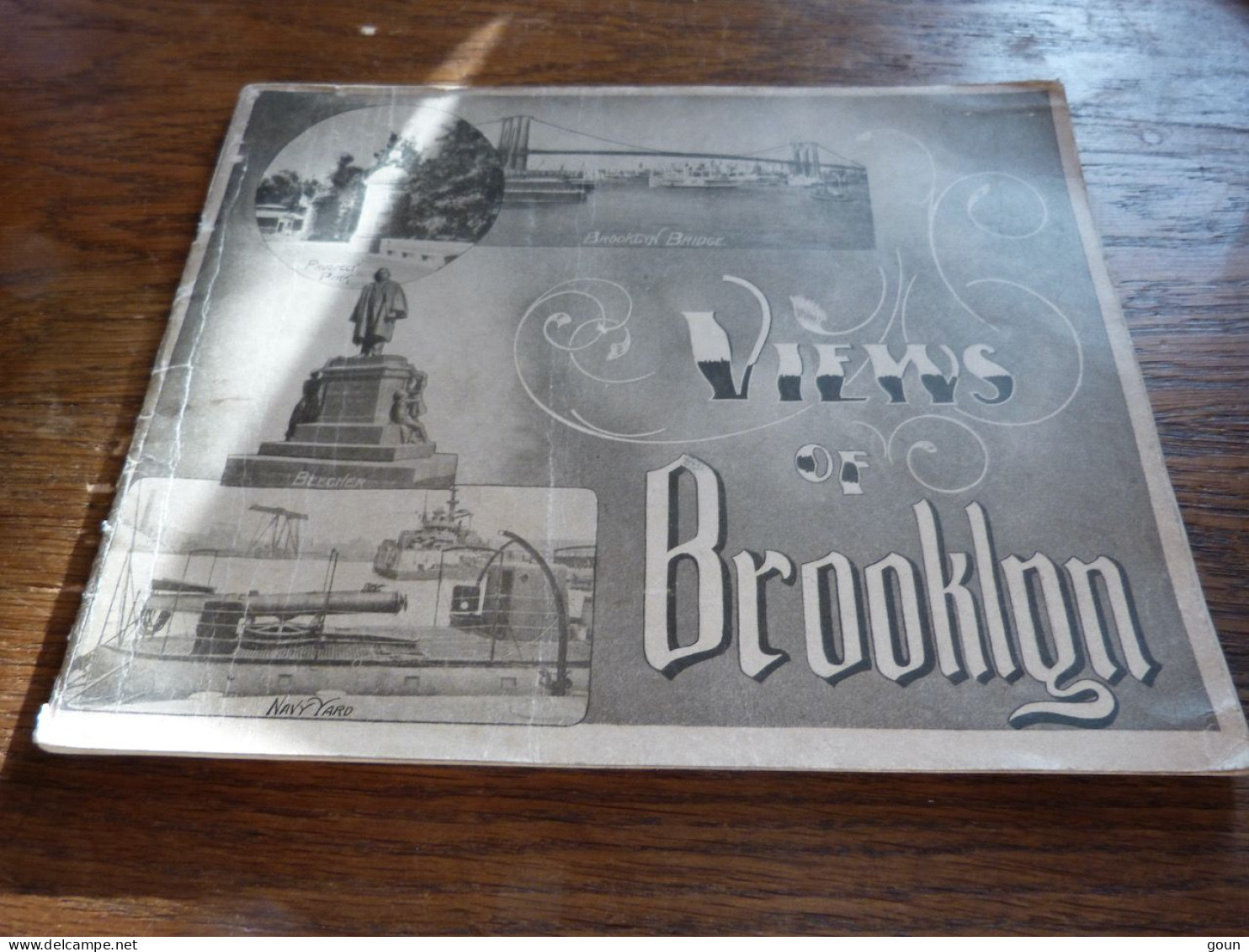 Views Of Brooklyn Nelson Company 1905 24 Pages 47 Grandes Vues - Bel état Petites Usures Sur La Couverture - USA