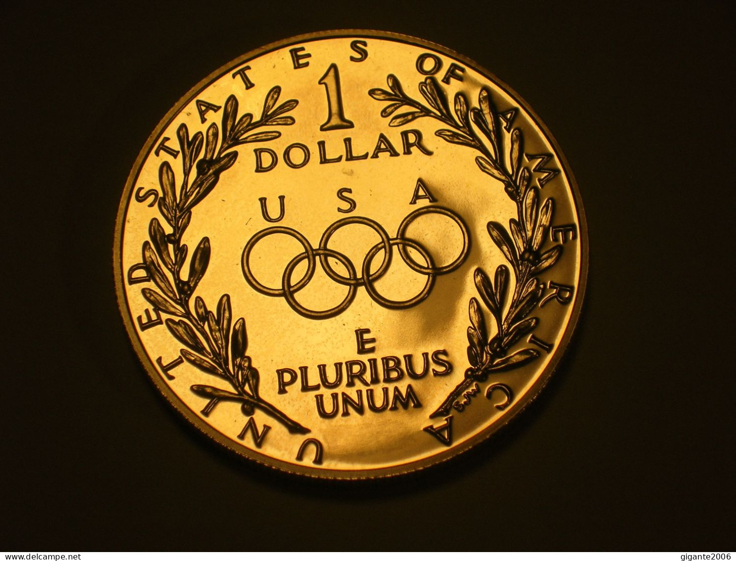 Estados Unidos/USA 1 Dolar Conmemorativo, 1988 S, Proof, Olimpiadas Seul (13942) - Commemorative