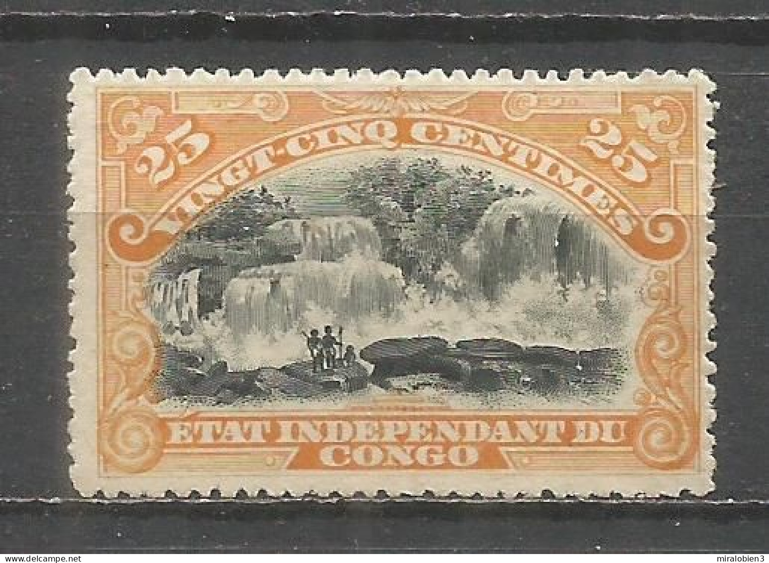 CONGO BELGA YVERT NUM. 21 NUEVO SIN GOMA - Unused Stamps