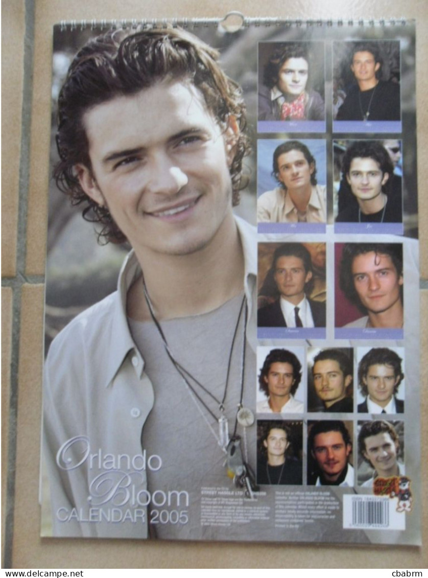 ORLANDO BLOOM CALENDRIER 2005 TRES BON ETAT - Big : 1991-00