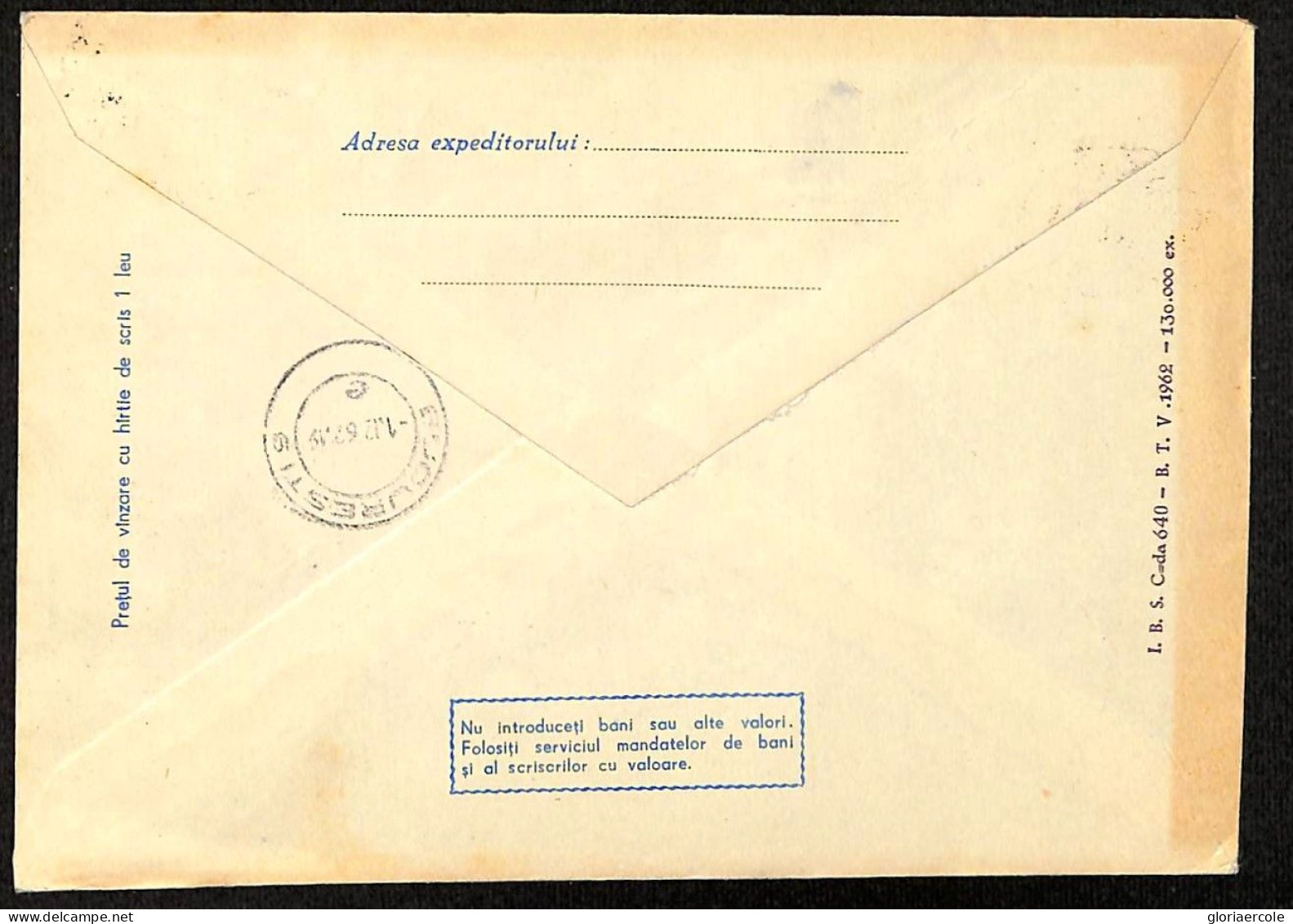 Af3775  - ROMANIA - POSTAL HISTORY - Postal Stationery Cover - ROWING Canoes - Canoë