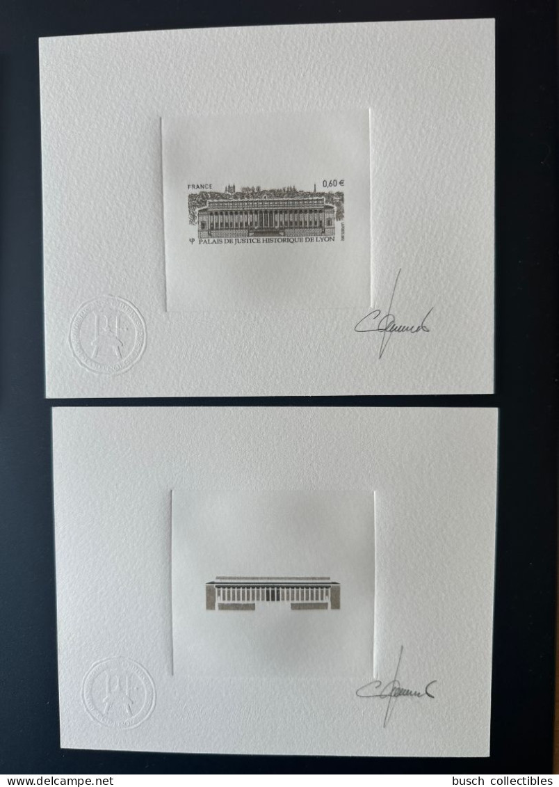 France 2012 YT 4696 Epreuve D'artiste Proof Palais De Justice Historique De Lyon - Artist Proofs