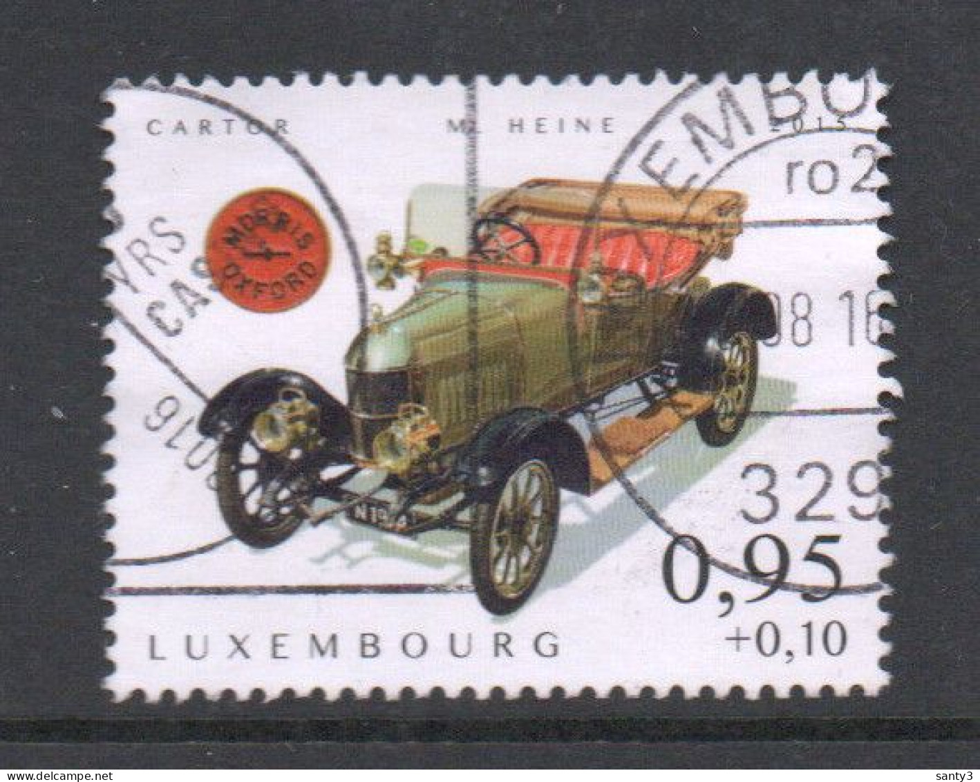 Luxemburg 2015 Yv 2014, Toeslag Gestempeld - Used Stamps