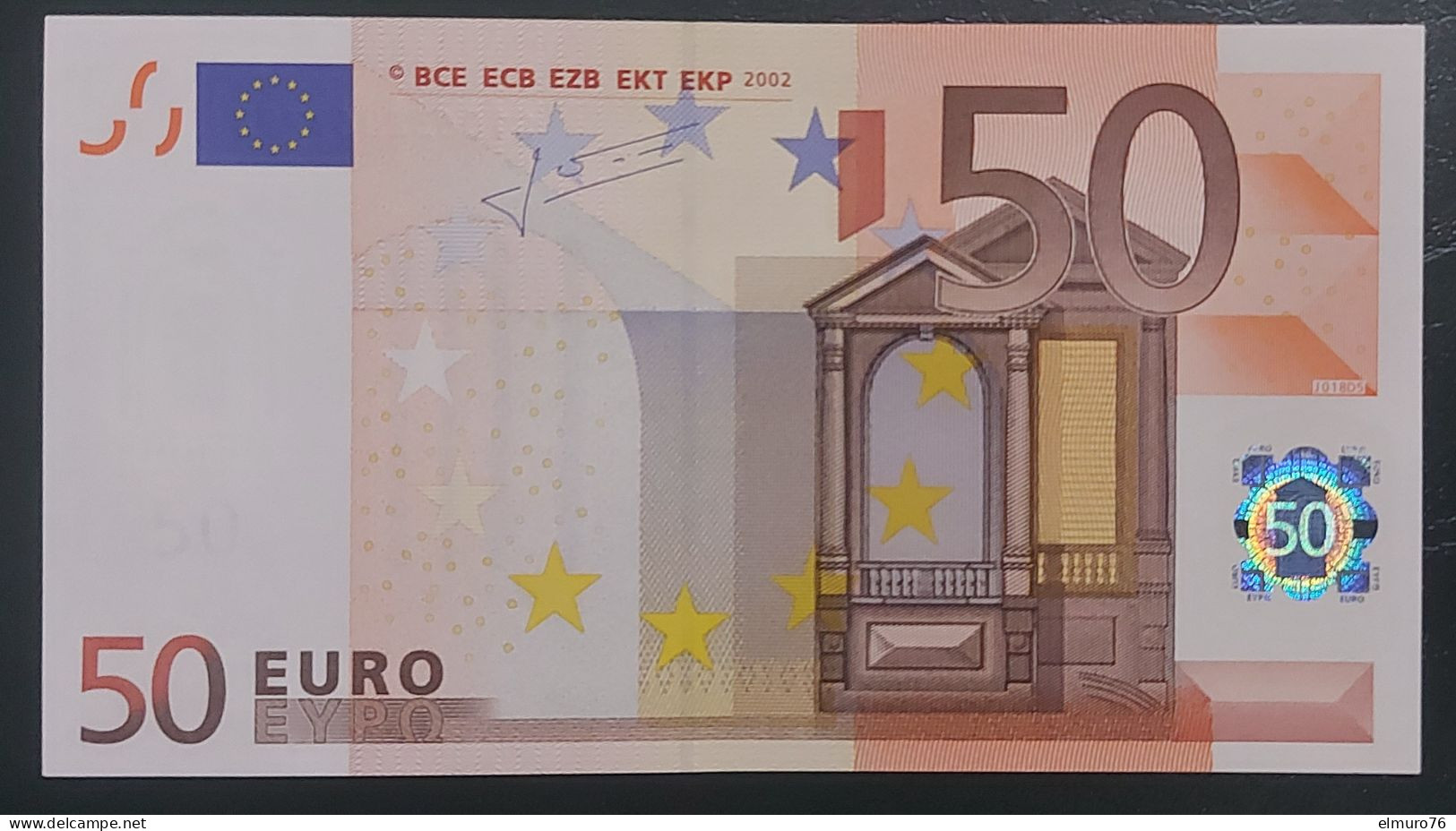 50 EURO Italy J018 Serie S Trichet  Perfect UNC - 50 Euro