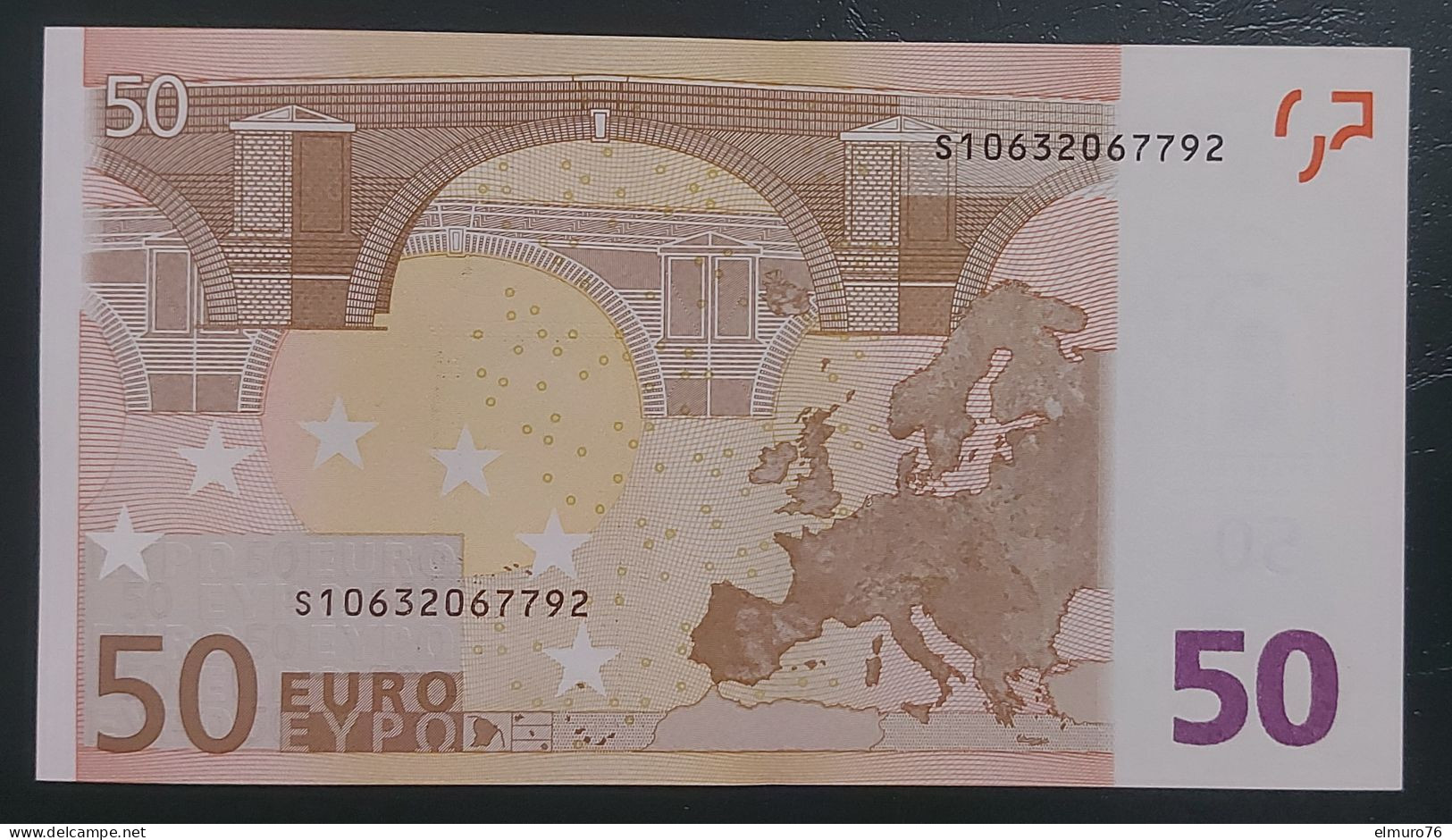 50 EURO Italy J018 Serie S Trichet  Perfect UNC - 50 Euro