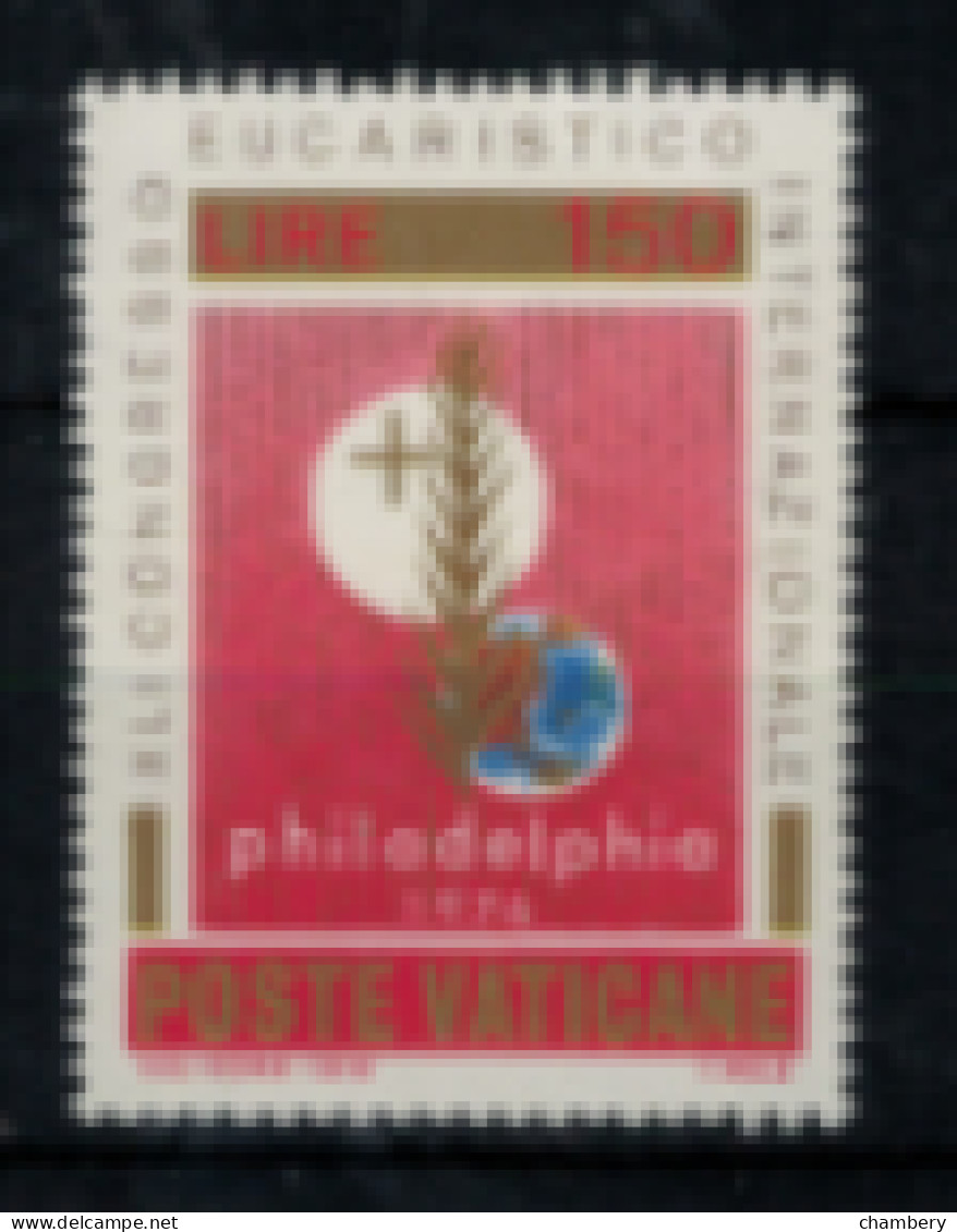 Vatican - "41ème Congrès Eucharistique International à Philadelphie-Universalité Du Congrès" Oblitéré N° 613 De 1976 - Used Stamps