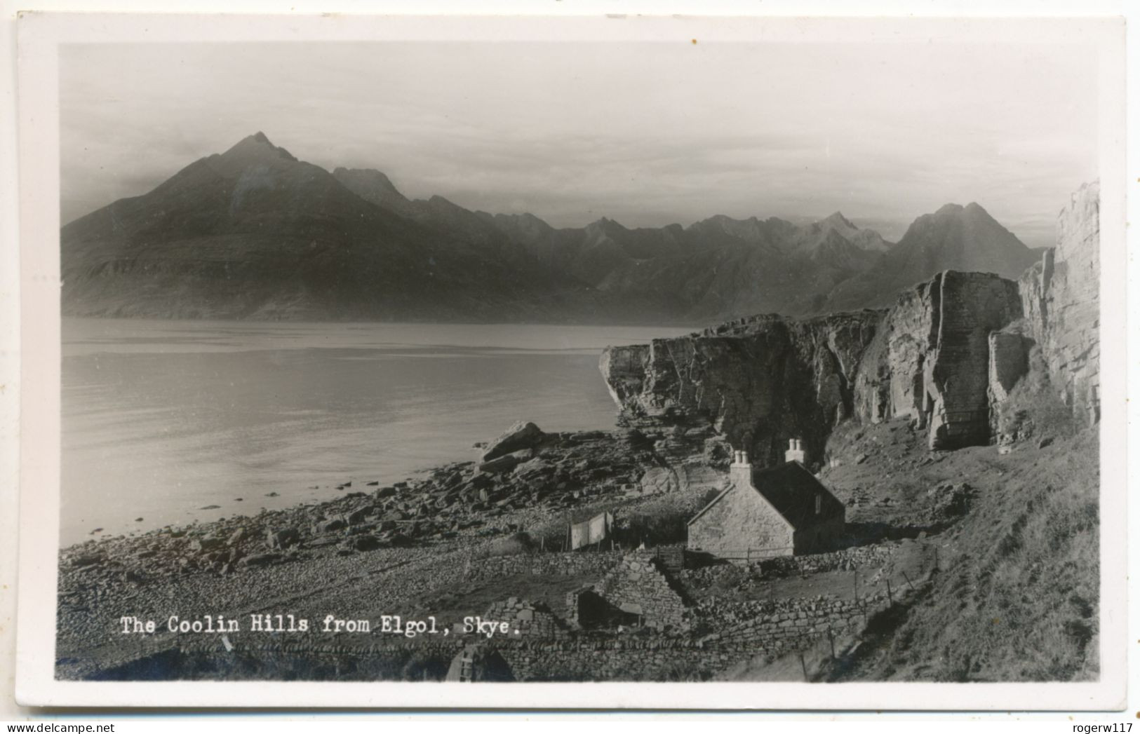 The Coolin Hills From Elgol, Skye, 1952 Postcard - Inverness-shire