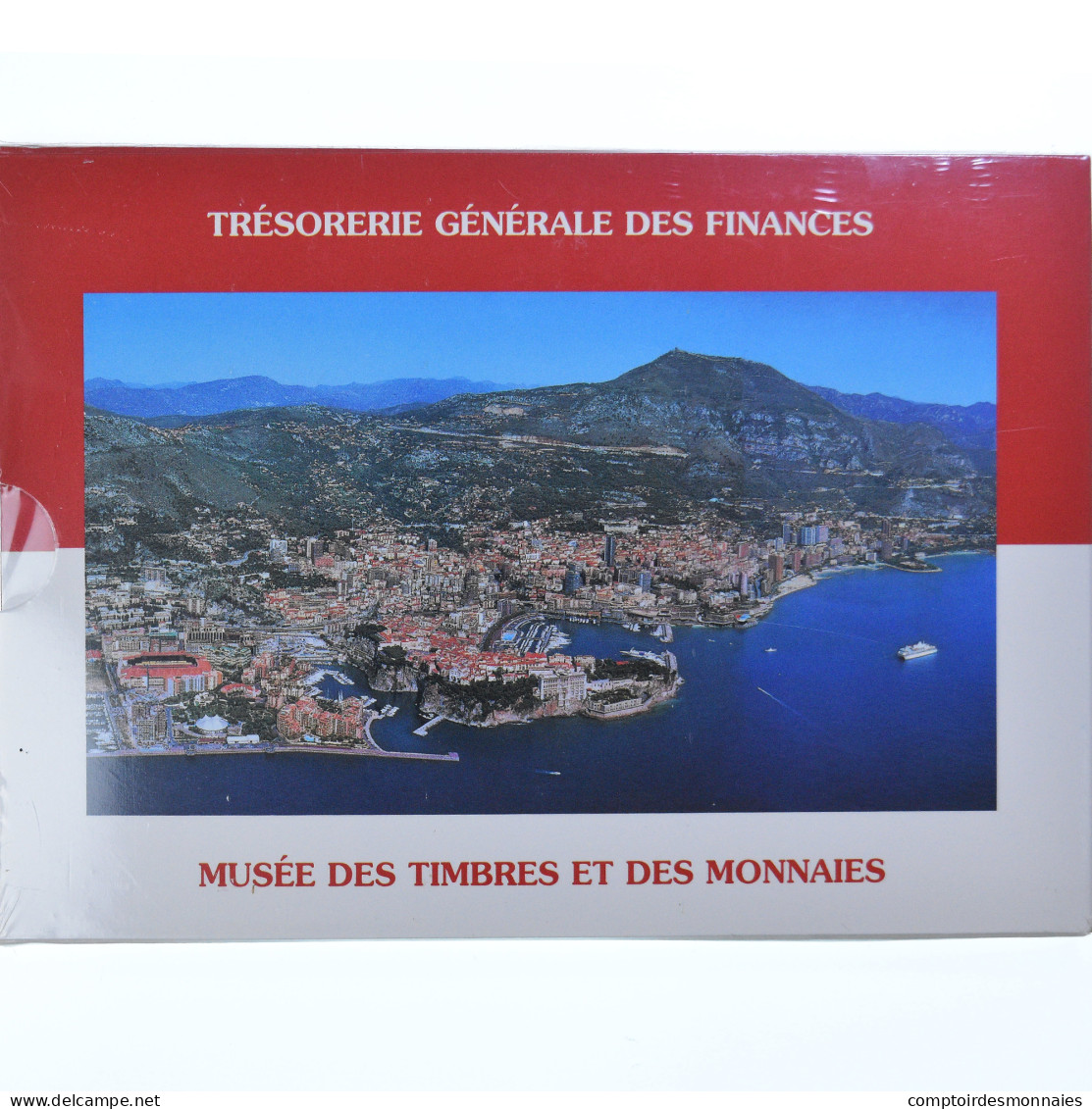 Monaco, Set 1 Cts. - 2 Euro, Rainier III, 2002, BU, FDC - Monaco