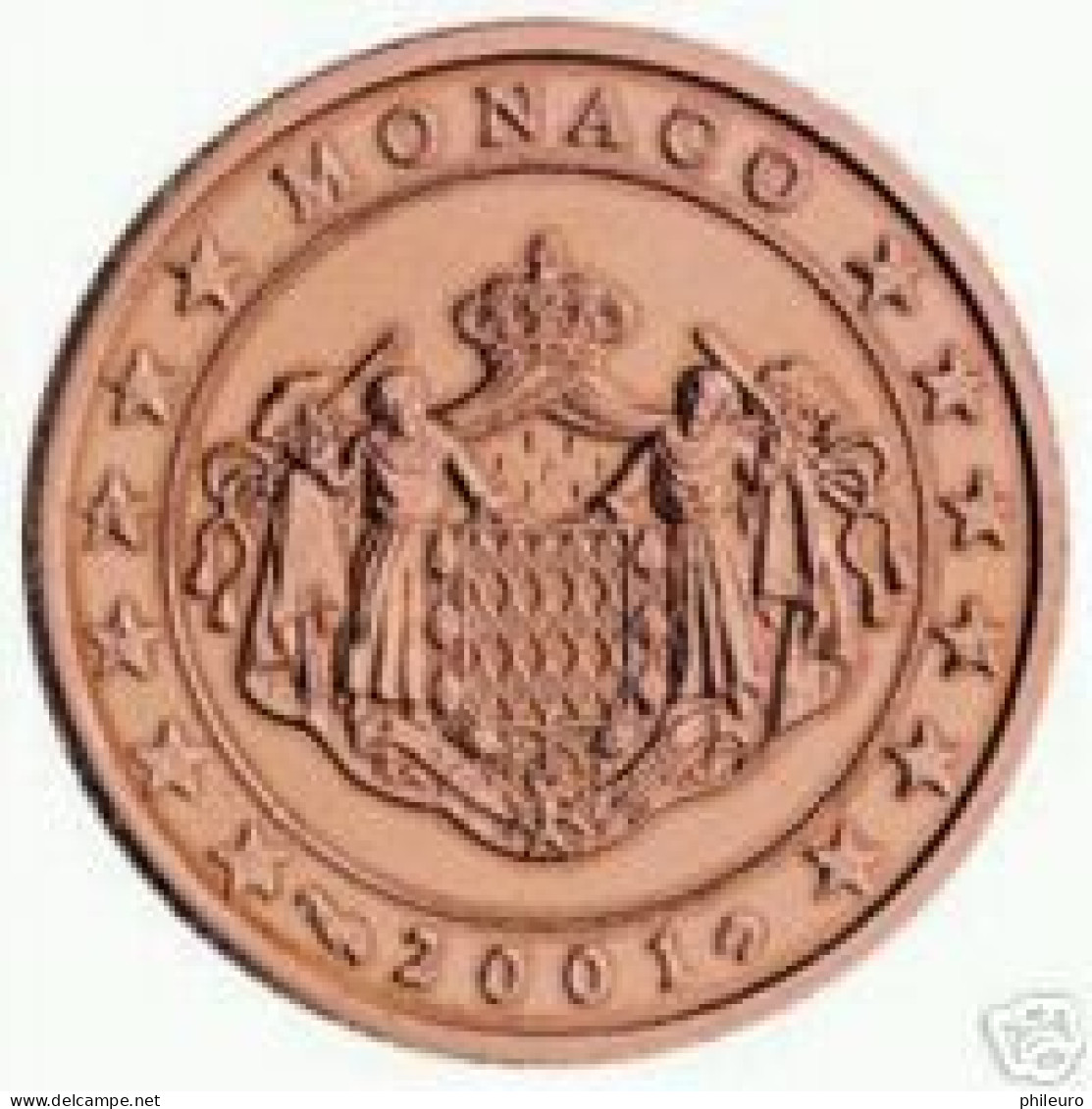 Monaco 2001 : 2 Cent (venant D'un Starterkit) - Monaco