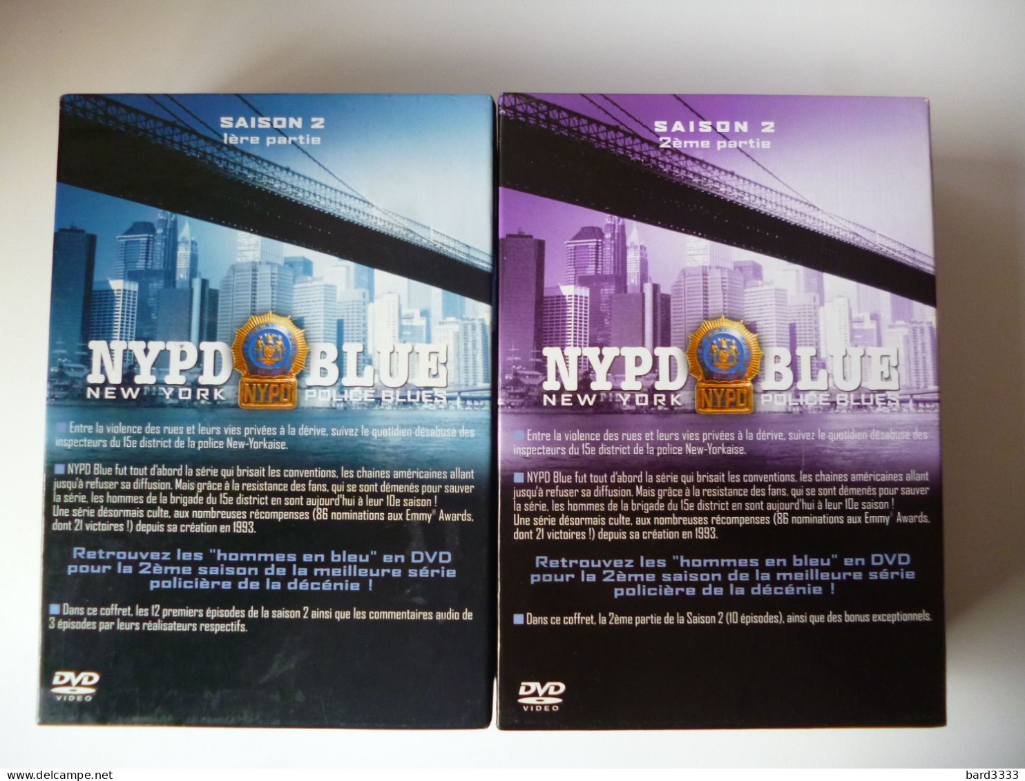 DVD Coffret NYPD BLUE Saison Deux 1ère & 2ème Parties - TV Shows & Series