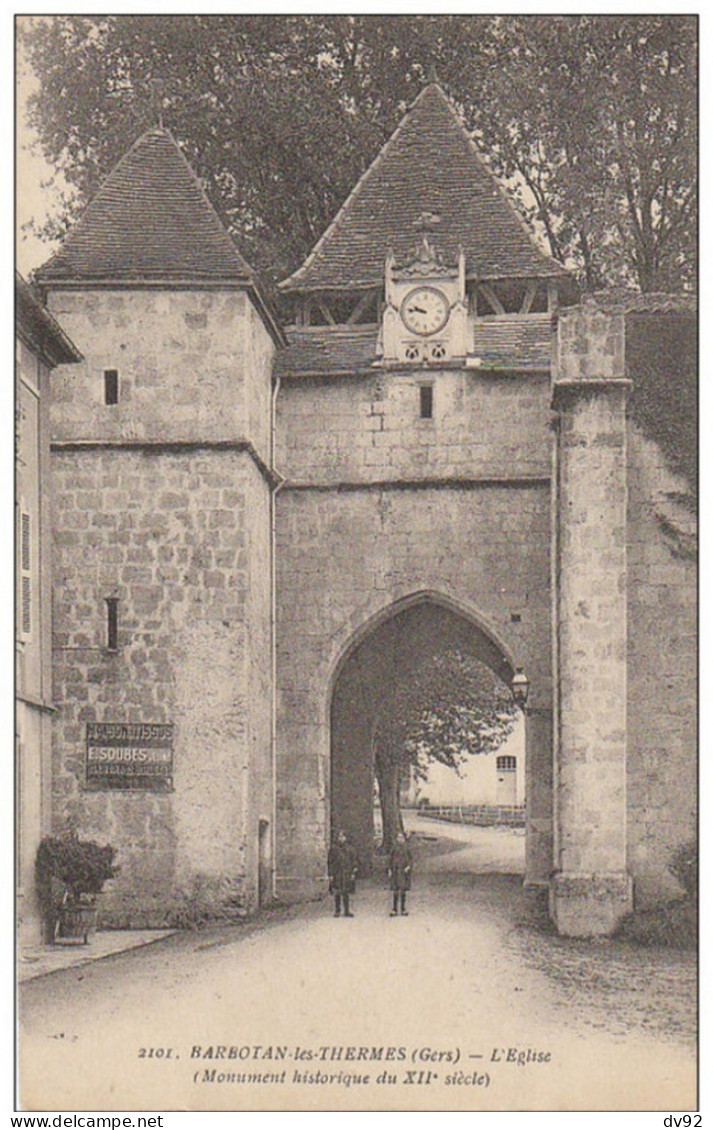 GERS BARBOTAN LES THERMES EGLISE - Barbotan