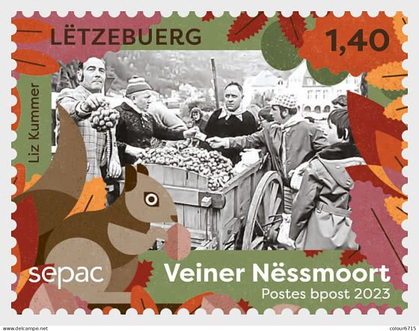 Luxembourg 2023 SEPAC—Veiner Nessmoort Stamp 1v MNH - Unused Stamps