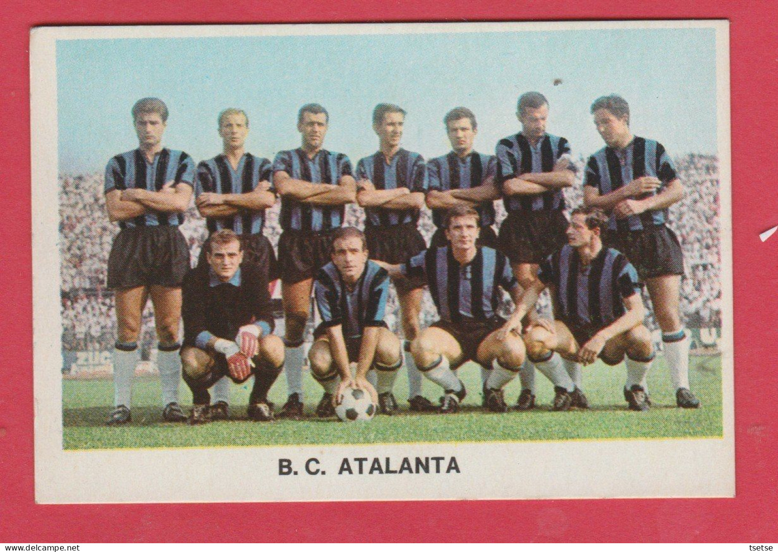 Figurina Calciatori, Anni '60 - Campionato Italiano ( Vintage ) - B.C. Atalanta - Trading Cards