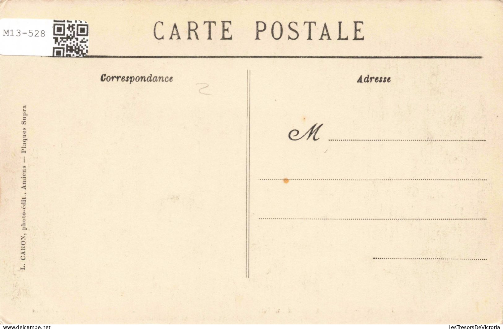 FRANCE - Amiens - Palais De Justice - Carte Postale Ancienne - Amiens