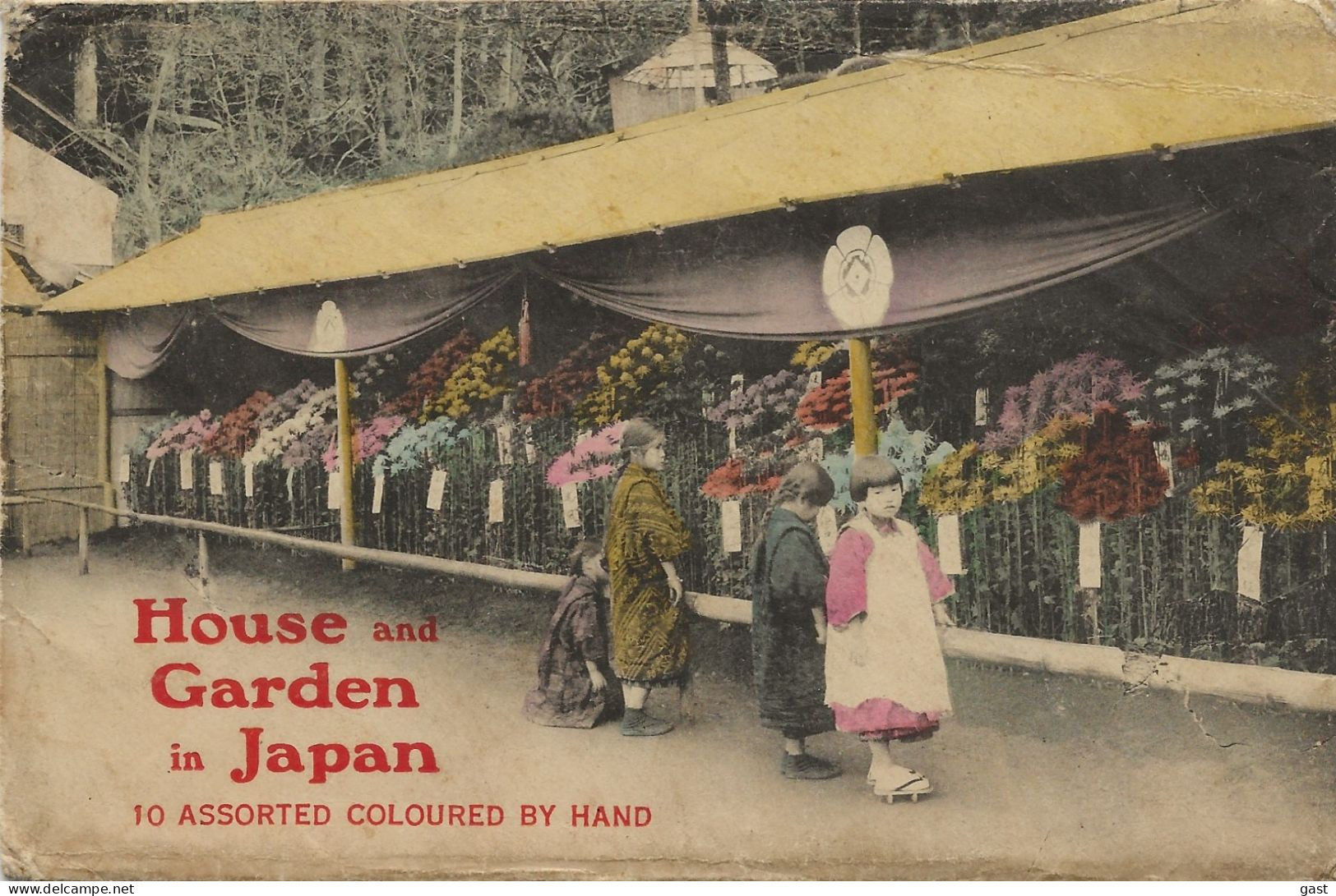 HOUSE  AND  GARDEN  IN  JAPAN      POCHETTE  DE  6 CARTES  POSTALES - Other & Unclassified