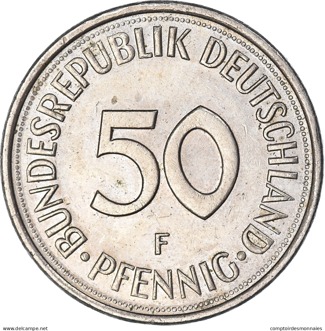 Monnaie, Allemagne, 50 Pfennig, 1981 - 50 Pfennig