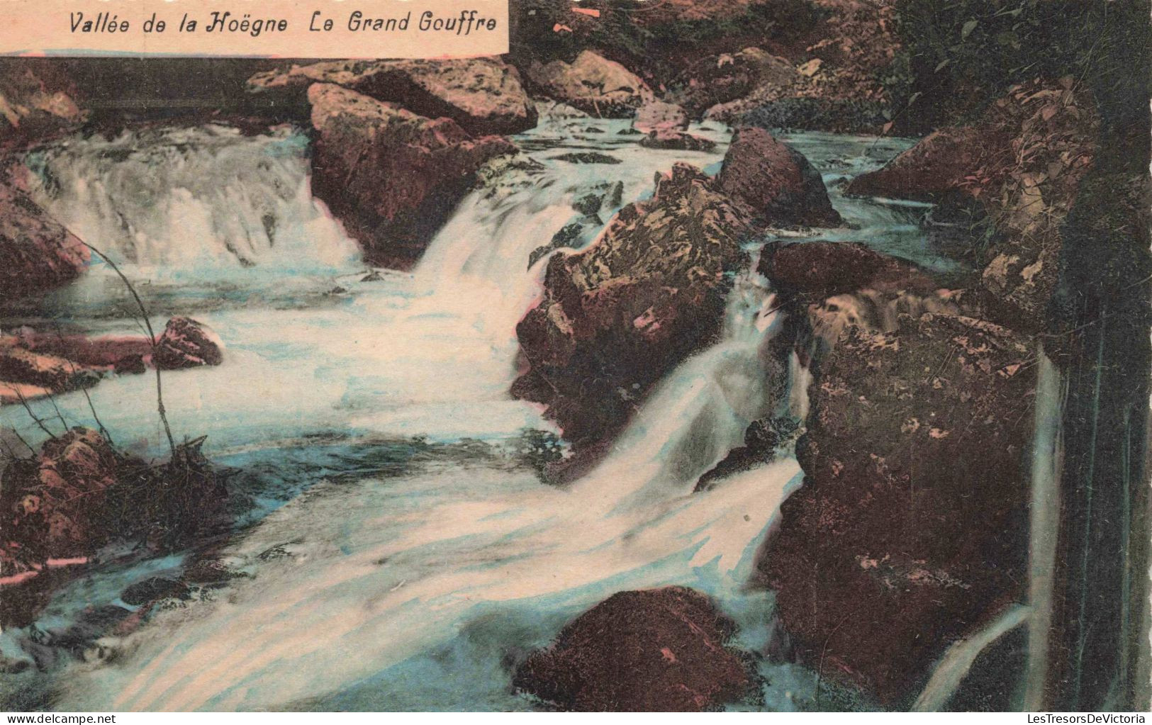 BELGIQUE - Waimes - Vallée De La Hoëgne - Le Grand Gouffre - Colorisé - Carte Postale Ancienne - Weismes