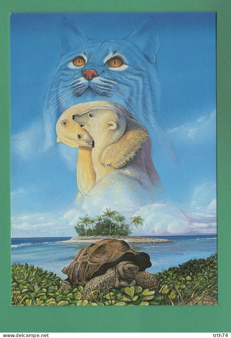 Les Iles Fortunées Bruno Altayer ( Tortue, Ours, Chat ) Editions Chant Des Toiles 24 Plazac - Tartarughe