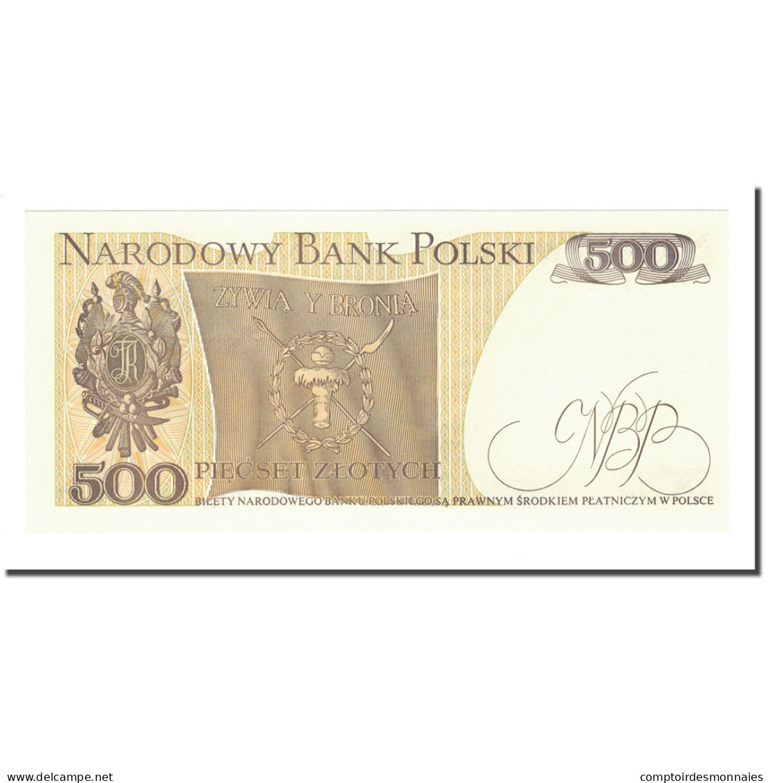 Billet, Pologne, 500 Zlotych, 1982, 1982-06-01, KM:145d, NEUF - Pologne